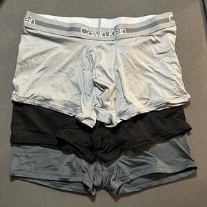 Calvin Klein Boxer Briefs - Black, Gray, and Light Gray